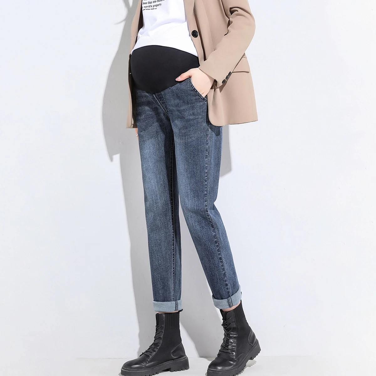 Maternity Pants Maternity Jeans for Pregnant Women Plus Size Pregnancy Clothes Elastic Skinny Trousers Jeans Maternity Clothes
Maternity Pants Maternity Jeans for Pregnant Women Plus Size Pregnancy Clothes Elastic Skinny Trousers Jeans Maternity Clothes
