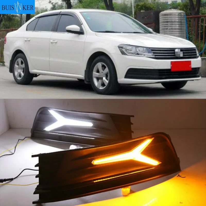 1 Pair LED DRL Daytime Running Light For Volkswagen VW Lavida 2015-2017 with Yellow Trun Signal Light Blue Night Lamp
1 Pair LED DRL Daytime Running Light For Volkswagen VW Lavida 2015-2017 with Yellow Trun Signal Light Blue Night Lamp