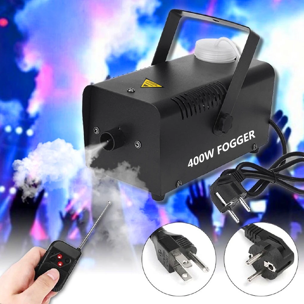 Potable 400W Fog Machine For Wedding Party Show, Wireless Remote Control Smoke Machine ,Stage Effect Lighting DJ Fogger Ejector
Potable 400W Fog Machine For Wedding Party Show, Wireless Remote Control Smoke Machine ,Stage Effect Lighting DJ Fogger Ejector