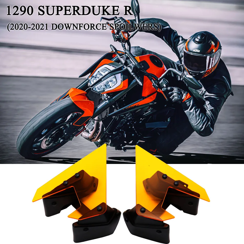 For 1290 SUPERDUKE R 2020 2021 NEW Motorcycle Parts Side Downforce Naked Spoilers Fixed Winglet Fairing Wing Deflectors Panel
For 1290 SUPERDUKE R 2020 2021 NEW Motorcycle Parts Side Downforce Naked Spoilers Fixed Winglet Fairing Wing Deflectors Panel