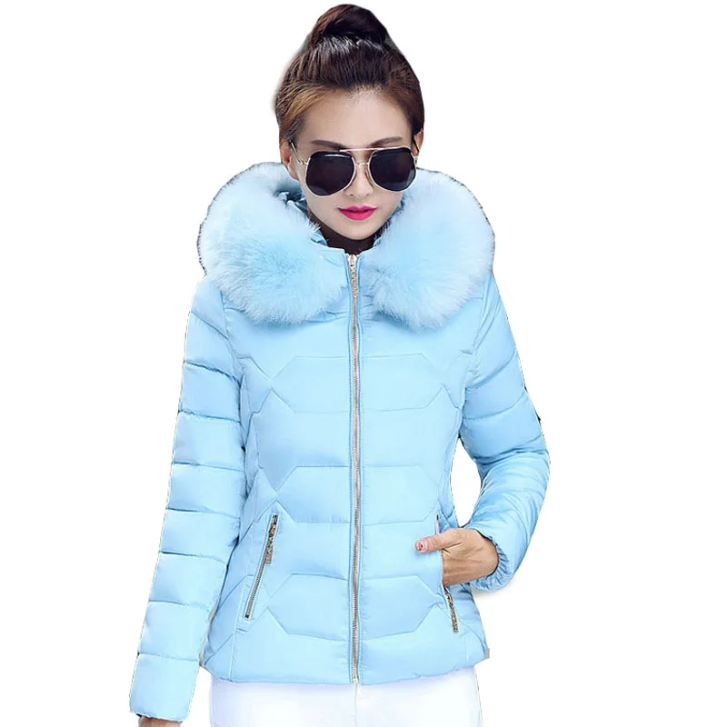 Winter Women Cotton Jackets Fashion Coat Warm Parka Fur Hooded Cotton Jacket Puffer Coats Female Outwear Clothes QQ083
Winter Women Cotton Jackets Fashion Coat Warm Parka Fur Hooded Cotton Jacket Puffer Coats Female Outwear Clothes QQ083