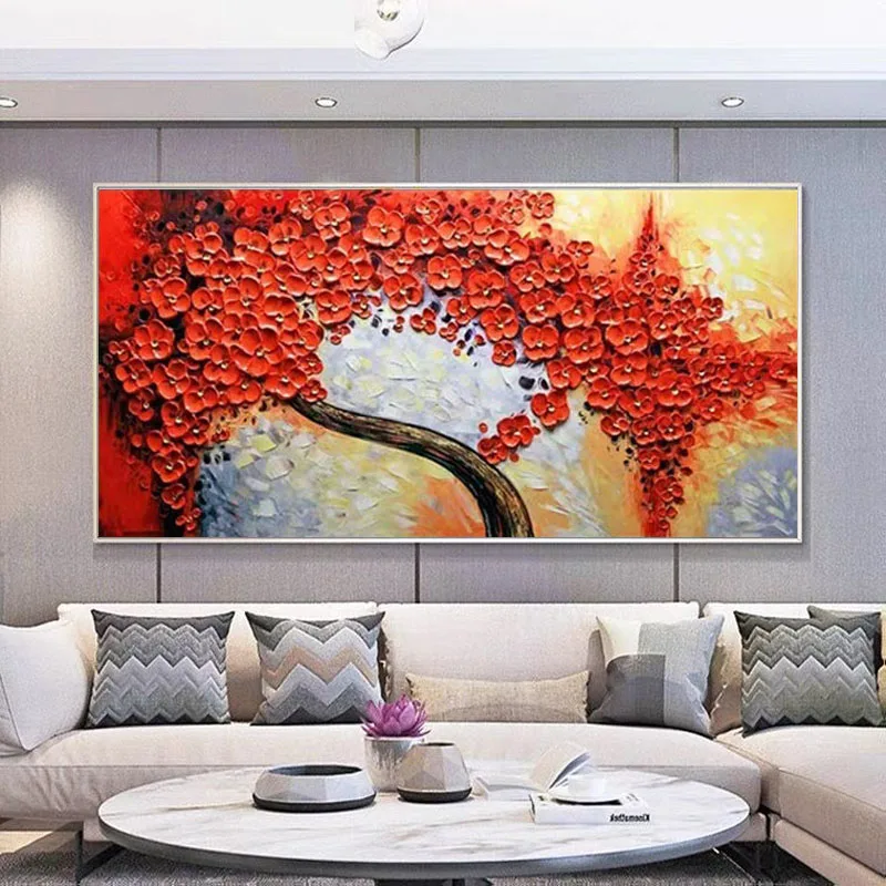 Handmade Paintings Wall Art Oil Paintings Abstract Picture Home Decor Canvas Flower Tree For Living Room Modern No Frame As Gift
Handmade Paintings Wall Art Oil Paintings Abstract Picture Home Decor Canvas Flower Tree For Living Room Modern No Frame As Gift