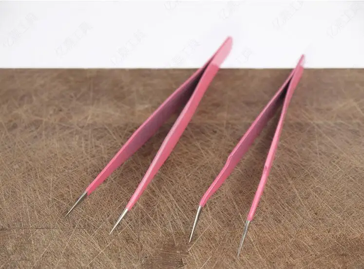 pink Grafting eyelash tweezers Tools for growing eyebrows High precision steel material NO.C0341
pink Grafting eyelash tweezers Tools for growing eyebrows High precision steel material NO.C0341