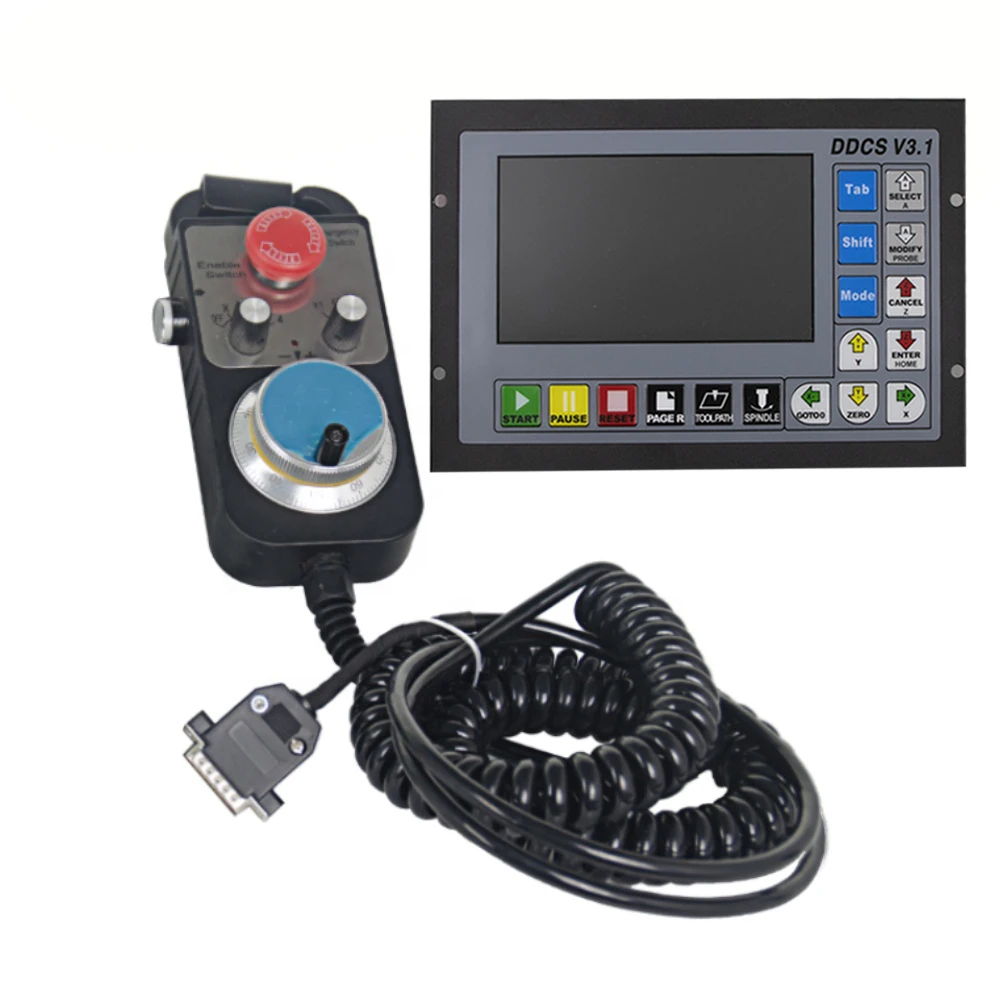 Offline Motion Controller Engraving Machine Controller CNC Machine Tool Control DDCS V3.1 with 1474 MPG
Offline Motion Controller Engraving Machine Controller CNC Machine Tool Control DDCS V3.1 with 1474 MPG