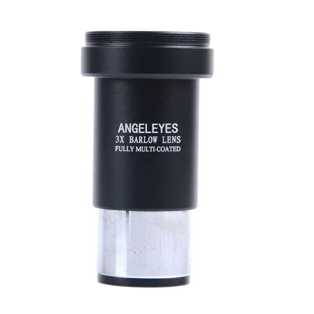3X Metal Barlow Lens 1.25 Inches 31.7mm Astronomical Telescope Multi-layer Coating Optical Glass Lens Eyepiece M42X0.75 Thread
3X Metal Barlow Lens 1.25 Inches 31.7mm Astronomical Telescope Multi-layer Coating Optical Glass Lens Eyepiece M42X0.75 Thread