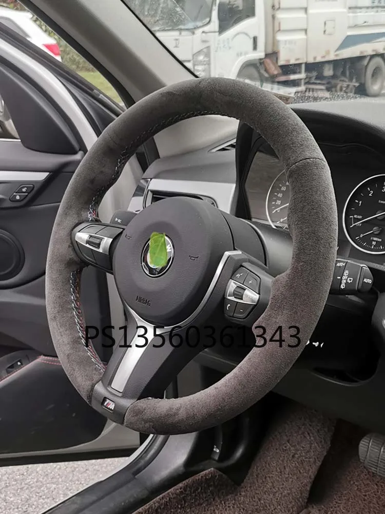For Ford steering wheel cover Mondeo Edge Escape EVEREST F series leather suede hand stitched
For Ford steering wheel cover Mondeo Edge Escape EVEREST F series leather suede hand stitched