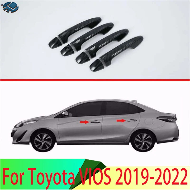 Для Toyota VIOS 2019-2022, украшение для автомобиля, Стильная крышка дверной ручки из углеродного волокна с отверстием для смарт-ключа, крышка, отделка, Молдинг
Для Toyota VIOS 2019-2022, украшение для автомобиля, Стильная крышка дверной ручки из углеродного волокна с отверстием для смарт-ключа, крышка, отделка, Молдинг