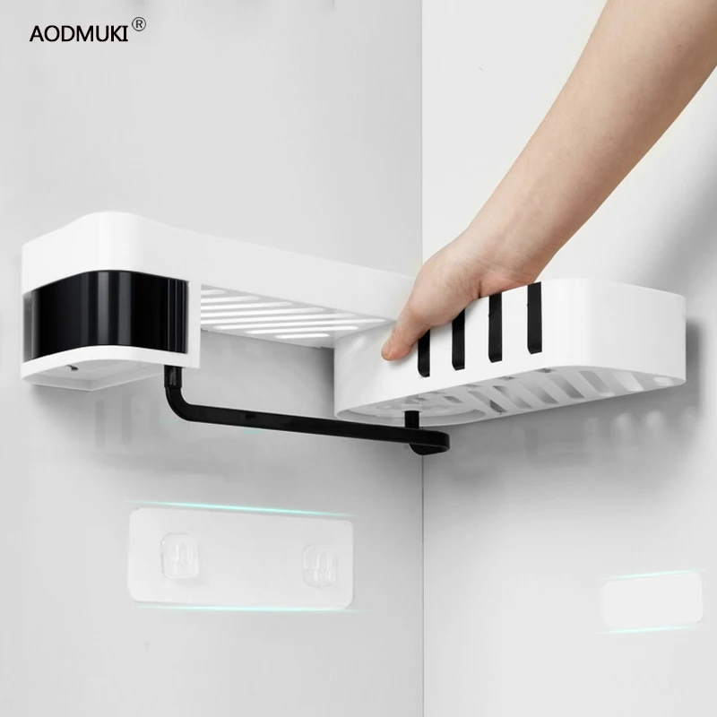 Bathroom Corner Shelf Nail-free Storage Holder Shelves Organizer for Kitchen Wall Shelf Adjustable Rotatable Corner Storage Rack
Bathroom Corner Shelf Nail-free Storage Holder Shelves Organizer for Kitchen Wall Shelf Adjustable Rotatable Corner Storage Rack