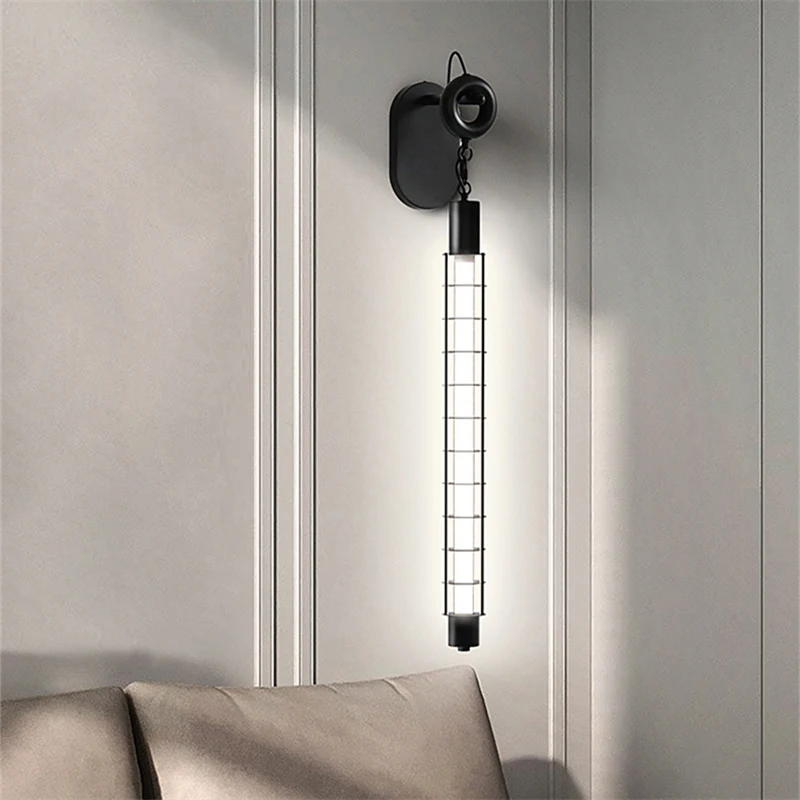 Nordic Minimalist Wall Lamps LED Modern Livingroom Bedroom Coffee Shop Creative Industrial Style Strip Art Iron Decor Luminaire
Nordic Minimalist Wall Lamps LED Modern Livingroom Bedroom Coffee Shop Creative Industrial Style Strip Art Iron Decor Luminaire