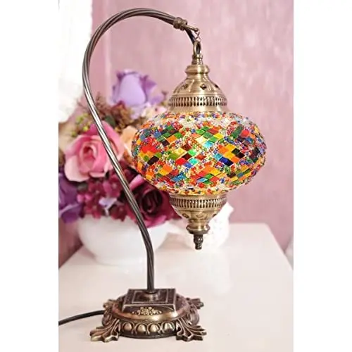 Mosaic Table Lamp,Lamp Shade,Turkish Lamp,Moroccan Lamp,Swan Neck
Mosaic Table Lamp,Lamp Shade,Turkish Lamp,Moroccan Lamp,Swan Neck
