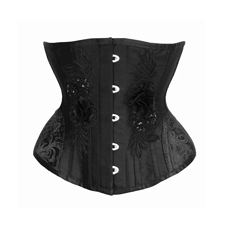 Waist Trainer Corset Sexy Gothic Embroidery Underbust Body Shaper Cincher Workout Shapewear Belts Silmming Tummy Control Bustier
Waist Trainer Corset Sexy Gothic Embroidery Underbust Body Shaper Cincher Workout Shapewear Belts Silmming Tummy Control Bustier