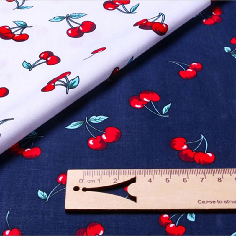 Deep blue cherry print kids cotton fabric for fashion dress, bed sheet, table cloth curtain cloth patchwork sewing accessories
Deep blue cherry print kids cotton fabric for fashion dress, bed sheet, table cloth curtain cloth patchwork sewing accessories