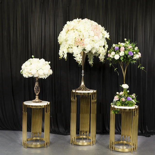 3pcs/set)Modern wedding table gold design stainless steel round cake table qq157
3pcs/set)Modern wedding table gold design stainless steel round cake table qq157