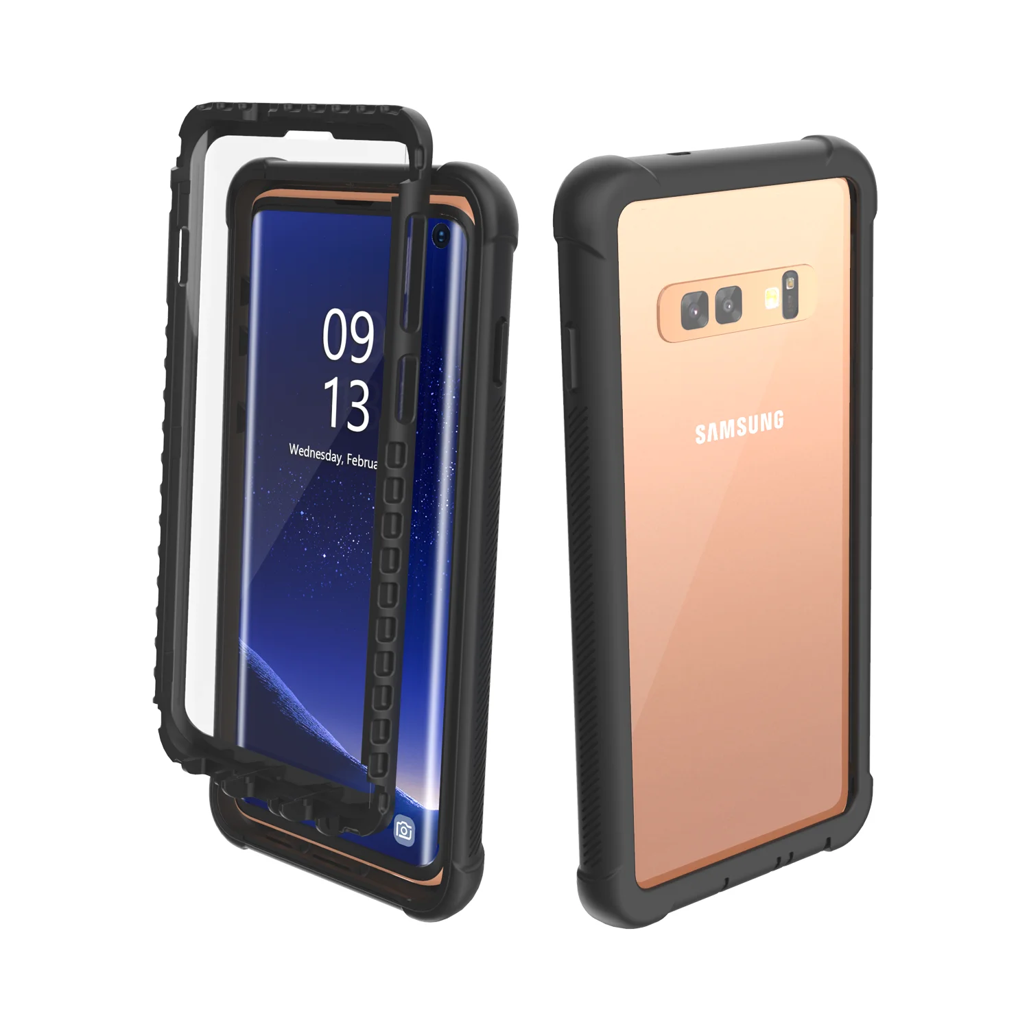360 Full Body Case Cover voor Samsung Galaxy S10 Shockproof Case Bumpered Behuizing voor Samsung S10 Dropproof Shell Fundas TPU
360 Full Body Case Cover voor Samsung Galaxy S10 Shockproof Case Bumpered Behuizing voor Samsung S10 Dropproof Shell Fundas TPU