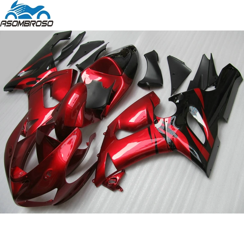 Motorcycle ABS Plastic bodyparts for Kawasaki Ninja ZX6R fairing kit 2005 2006 red black fairing set zx6r 05 06 GC01
Motorcycle ABS Plastic bodyparts for Kawasaki Ninja ZX6R fairing kit 2005 2006 red black fairing set zx6r 05 06 GC01