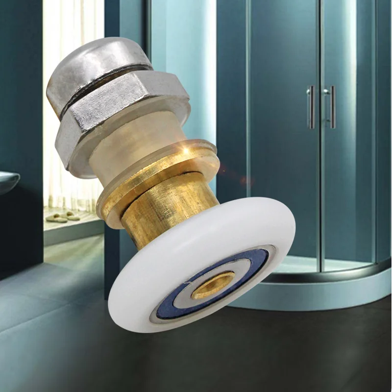 1pcs Sliding Glass Door Pulley OD 22mm-27mm brass Partiality Bearing Wheels Runner Shower Cabin Spa Room Hardware Accessories
1pcs Sliding Glass Door Pulley OD 22mm-27mm brass Partiality Bearing Wheels Runner Shower Cabin Spa Room Hardware Accessories