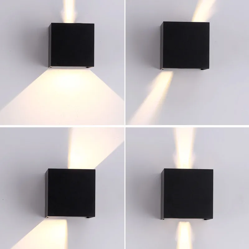 6W 12W Indoor and Outdoor adjustable wall light courtyard porch corridor bedroom wall sconce IP65 waterproof Wall lamp
6W 12W Indoor and Outdoor adjustable wall light courtyard porch corridor bedroom wall sconce IP65 waterproof Wall lamp