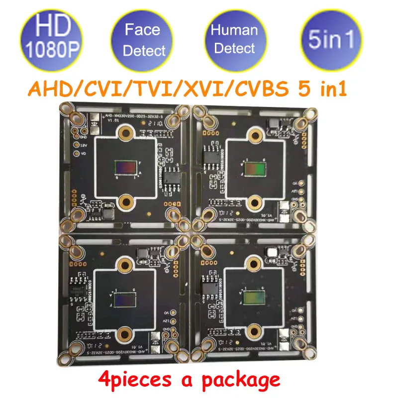 CCTV Camera board 4pcs/bag Xmeye 1080P 2.0MP Coaxial AHD/XVi Camera Module XM330+F37 TVI/CVI/CVBS For Xmeye DVR
CCTV Camera board 4pcs/bag Xmeye 1080P 2.0MP Coaxial AHD/XVi Camera Module XM330+F37 TVI/CVI/CVBS For Xmeye DVR