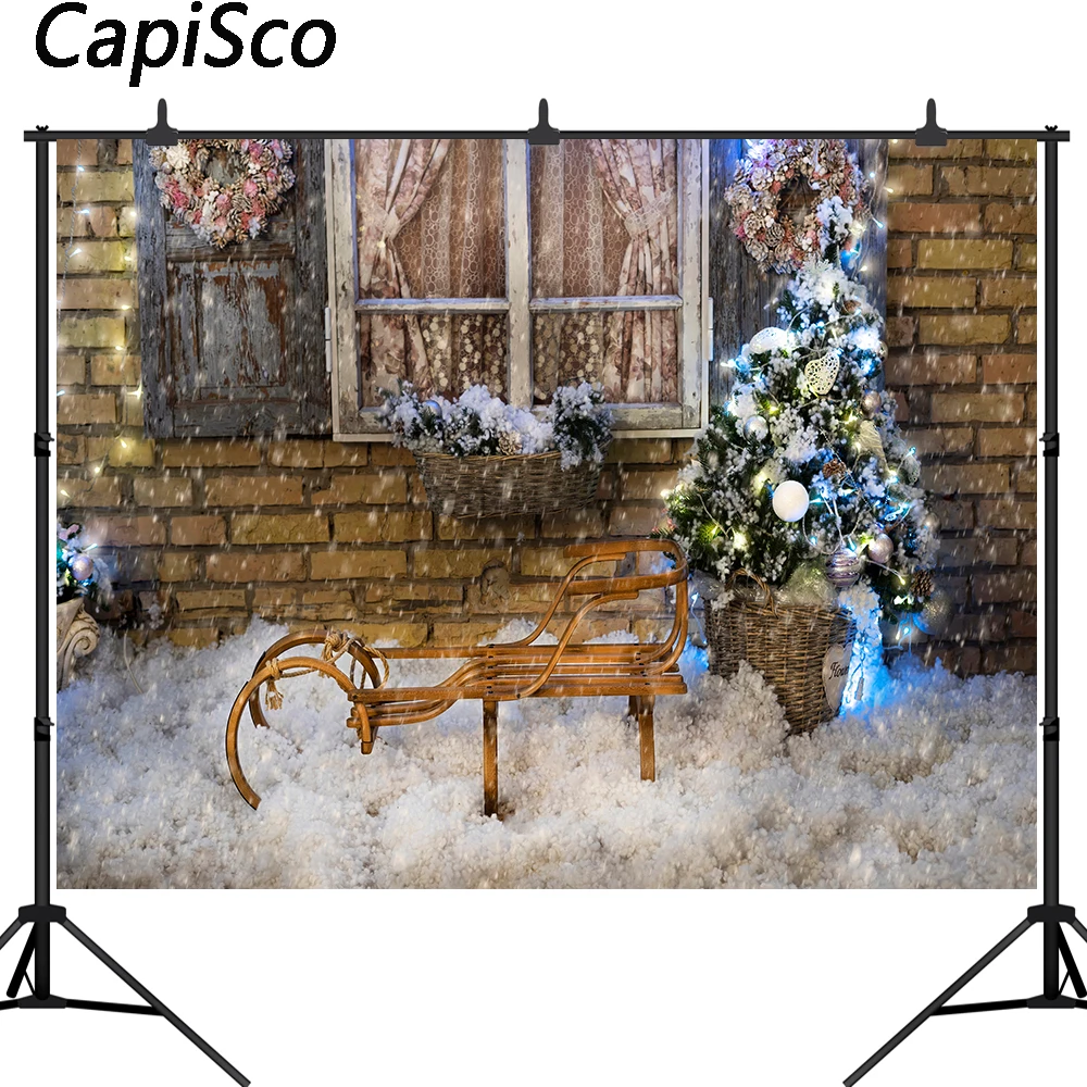 Capisco Рождественский фон для фотосъемки Рождественская елка Снежинка Деревянное окно Фон Детский портрет Украшение Реквизит Фотостудия
Capisco Рождественский фон для фотосъемки Рождественская елка Снежинка Деревянное окно Фон Детский портрет Украшение Реквизит Фотостудия