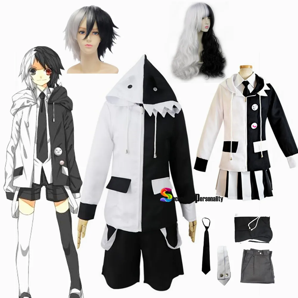 2021 New Anime Danganronpa V3: Killing Harmony Monokuma Unisex Coat Shirt Skirt Tie Socks Set Cosplay Costume
2021 New Anime Danganronpa V3: Killing Harmony Monokuma Unisex Coat Shirt Skirt Tie Socks Set Cosplay Costume