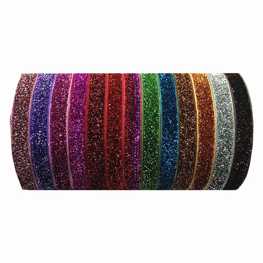 5 Yards 5/8" 15mm Glitter Elastic Wholesale Spandex Metallic Frosted Elastic Band for Girls Hairband DIY Headwear Gift Ribbon
5 Yards 5/8" 15mm Glitter Elastic Wholesale Spandex Metallic Frosted Elastic Band for Girls Hairband DIY Headwear Gift Ribbon