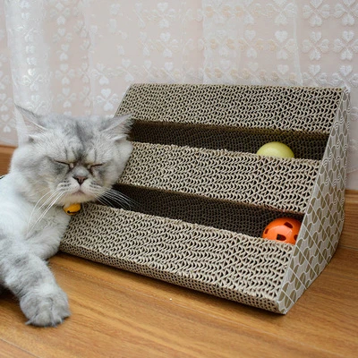 Cat Toys Cat Claw Board Pet Claw Sharpener Creative Bell Scratch Board Corrugated Cat Scratch Board Pet Supplies
Cat Toys Cat Claw Board Pet Claw Sharpener Creative Bell Scratch Board Corrugated Cat Scratch Board Pet Supplies