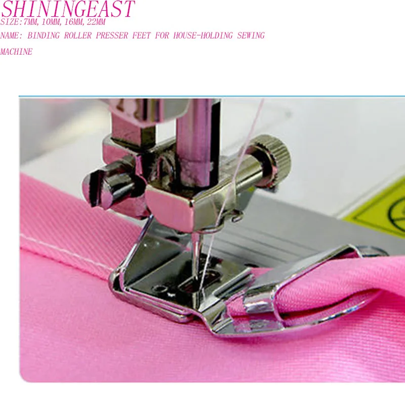 1pcs/lot 7,10,16,22mm hemming presser foot binding pressing feet for household sewing machines sewing tools diy accessories1376
1pcs/lot 7,10,16,22mm hemming presser foot binding pressing feet for household sewing machines sewing tools diy accessories1376