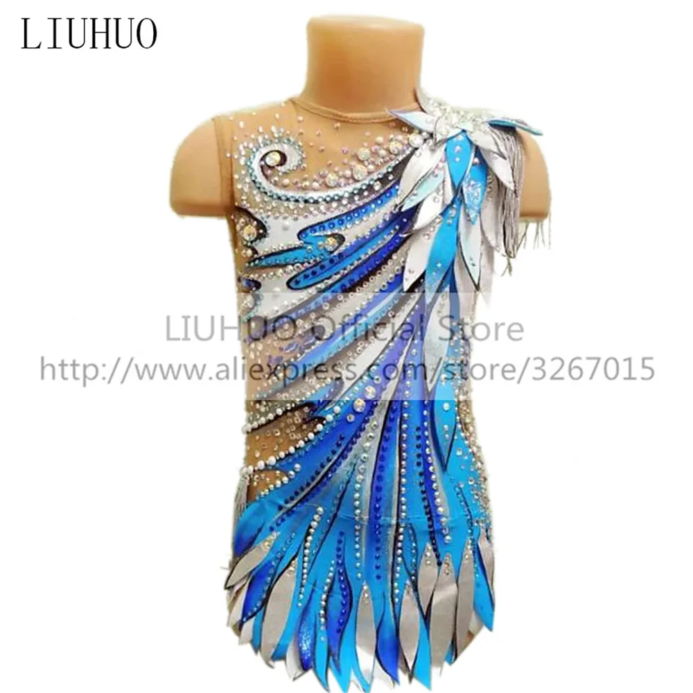 LIUHUO Women's Girls' Adult Sleeveless Performance Rhythmic Gymnastics Competition Leotard Ice Figure Skating Dress Tights Blue
LIUHUO Women's Girls' Adult Sleeveless Performance Rhythmic Gymnastics Competition Leotard Ice Figure Skating Dress Tights Blue