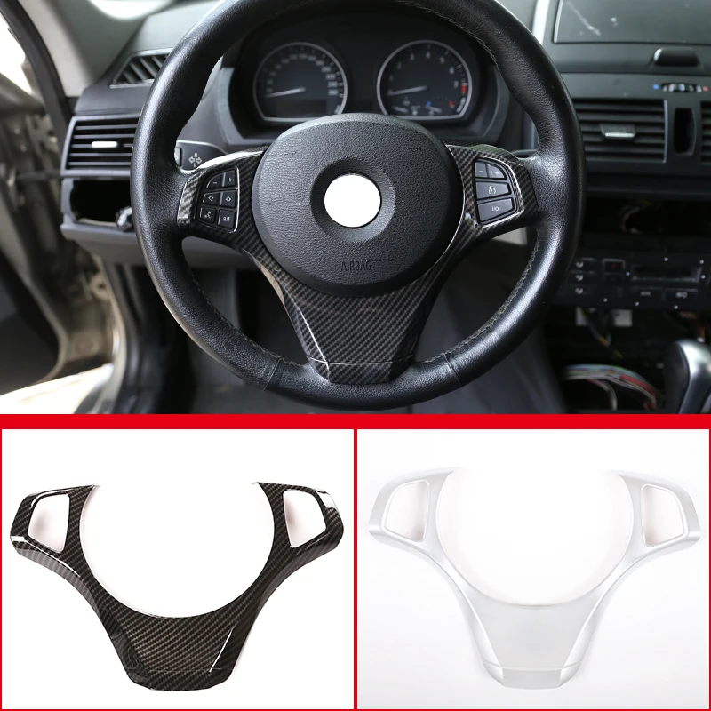 For BMW X3 E83 2006-2009 ABS Carbon Fiber Color Car Styling Steering Wheel Trim Cover Sticker Decoration Interior Accessories
For BMW X3 E83 2006-2009 ABS Carbon Fiber Color Car Styling Steering Wheel Trim Cover Sticker Decoration Interior Accessories