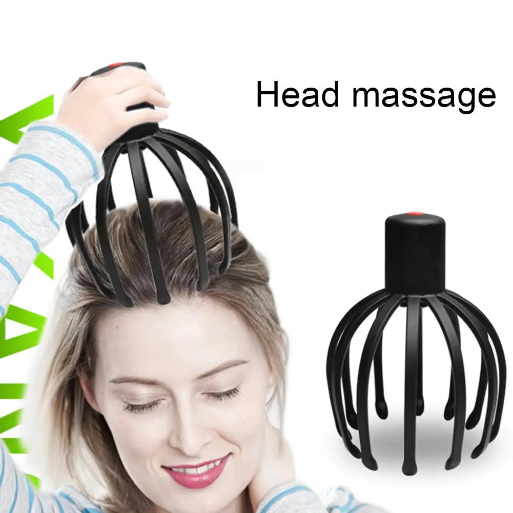 New electric head massager octopus comb claw scalp acupoint massager vibrates shoulder and neck
New electric head massager octopus comb claw scalp acupoint massager vibrates shoulder and neck