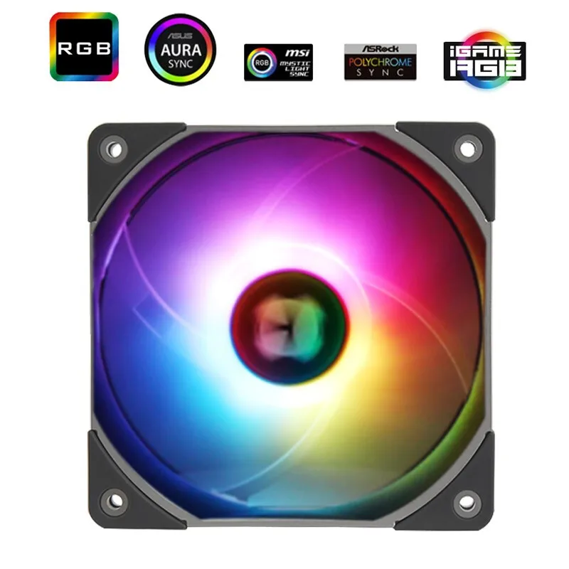Thermalright ARGB 120m RGB 5V / 3PIN компьютер чехол mute PWM fan PC Процессор кулер TL-C12015S
Thermalright ARGB 120m RGB 5V / 3PIN компьютер чехол mute PWM fan PC Процессор кулер TL-C12015S