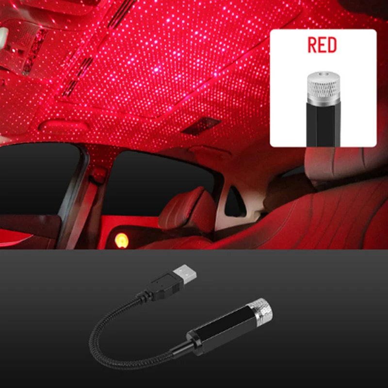1Pcs Car Roof Interior LED Starry Laser Atmosphere Ambient Projector Light USB Auto Decoration Night Home Decor Galaxy Lights
1Pcs Car Roof Interior LED Starry Laser Atmosphere Ambient Projector Light USB Auto Decoration Night Home Decor Galaxy Lights