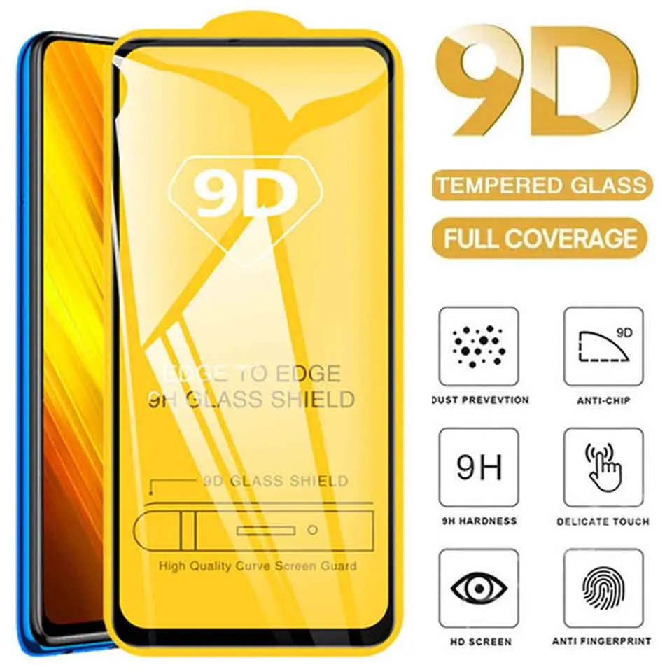 100Pcs/Lot 9D Tempered Glass For Xiaomi Redmi Note 10 Pro Screen Protector For Mi Poco x3 pro f3 f2 Pro Protective Glass Film
100Pcs/Lot 9D Tempered Glass For Xiaomi Redmi Note 10 Pro Screen Protector For Mi Poco x3 pro f3 f2 Pro Protective Glass Film