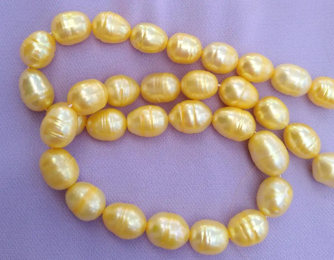 Экзотическое модное ожерелье из золотистого барочного жемчуга Южных морей, 10-12 мм, натуральное, 18 дюймов/45 см, универсальное для любого случая
Экзотическое модное ожерелье из золотистого барочного жемчуга Южных морей, 10-12 мм, натуральное, 18 дюймов/45 см, универсальное для любого случая