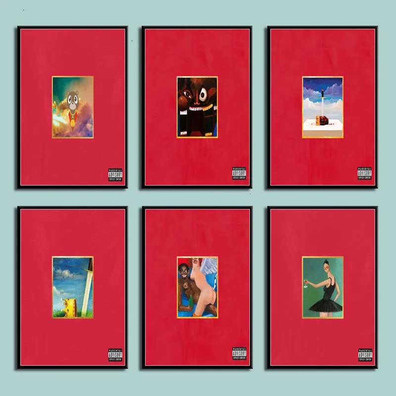 My Beautiful Dark Twisted Fantasy Kanye West Hot Album Music Cover Hip Hop Art Canvas Painting Poster Wall quadro cuadros
My Beautiful Dark Twisted Fantasy Kanye West Hot Album Music Cover Hip Hop Art Canvas Painting Poster Wall quadro cuadros