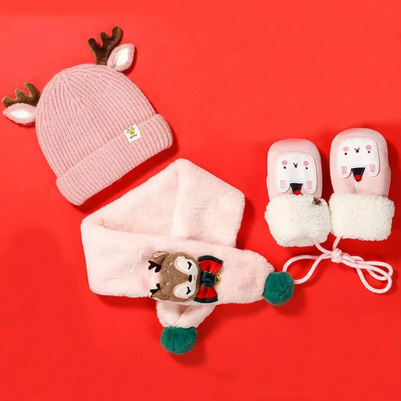 Kid Christmas Cap 3 Pieces Set Boys Girls Winter Hat Scarf Gloves 2021 Child Baby Outdside Warm Earmuffs Beanie Hat Scarves 1-6T
Kid Christmas Cap 3 Pieces Set Boys Girls Winter Hat Scarf Gloves 2021 Child Baby Outdside Warm Earmuffs Beanie Hat Scarves 1-6T