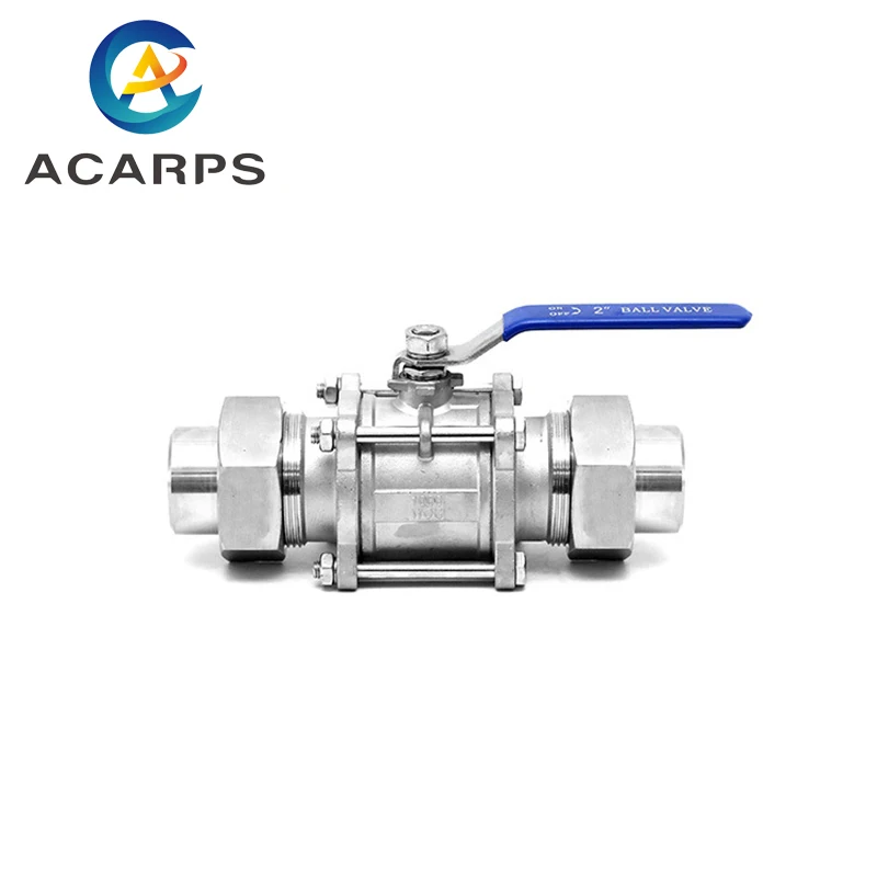 1/2" 3/4" 1" 1-1/4" 1-1/2" 2" Three Piece Double Outer Wire Welded Sleeve Ball Valve Three Piece Ball Valve Welded Ball Valve
1/2" 3/4" 1" 1-1/4" 1-1/2" 2" Three Piece Double Outer Wire Welded Sleeve Ball Valve Three Piece Ball Valve Welded Ball Valve
