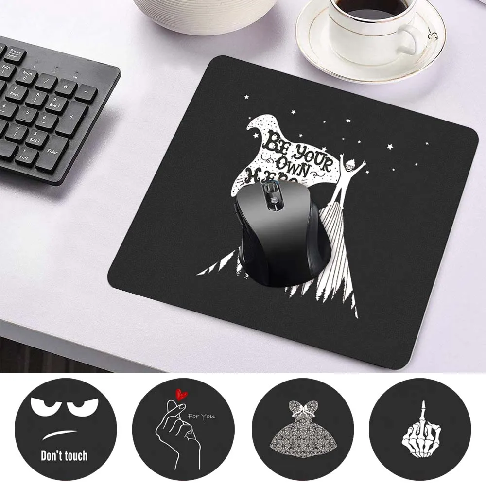 Antifouling Mini Mouse Pad Smooth Waterproof PU Leather Durable Mouse-pad White Picture Simple Pattern Portable Game Mouse Mat
Antifouling Mini Mouse Pad Smooth Waterproof PU Leather Durable Mouse-pad White Picture Simple Pattern Portable Game Mouse Mat