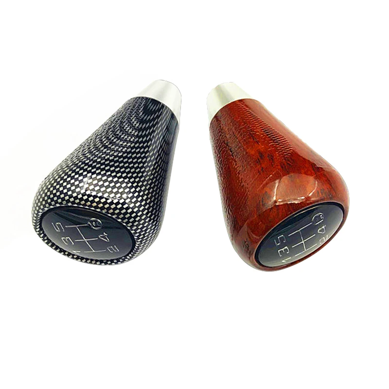 Manual 5 Speed Shift Knob Universal Glossy Wood/Carbon Fiber Outlook Aluminum Shift Lever Knob Gear Stick
Manual 5 Speed Shift Knob Universal Glossy Wood/Carbon Fiber Outlook Aluminum Shift Lever Knob Gear Stick