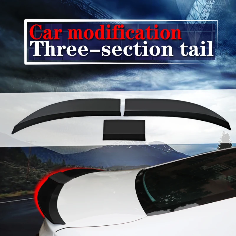 Car Modification Universal Tail Wing Free Perforation Three-Section Adjustable And Pasted Personalized Tail Decoration
Car Modification Universal Tail Wing Free Perforation Three-Section Adjustable And Pasted Personalized Tail Decoration