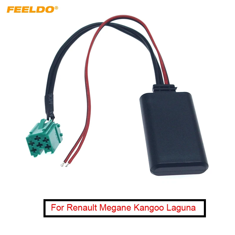 FEELDO 1PC Car Bluetooth Module Receiver Aux Adapter Cable For Renault Megane Kangoo Laguna Clio 2005-2011 Models Radio
FEELDO 1PC Car Bluetooth Module Receiver Aux Adapter Cable For Renault Megane Kangoo Laguna Clio 2005-2011 Models Radio