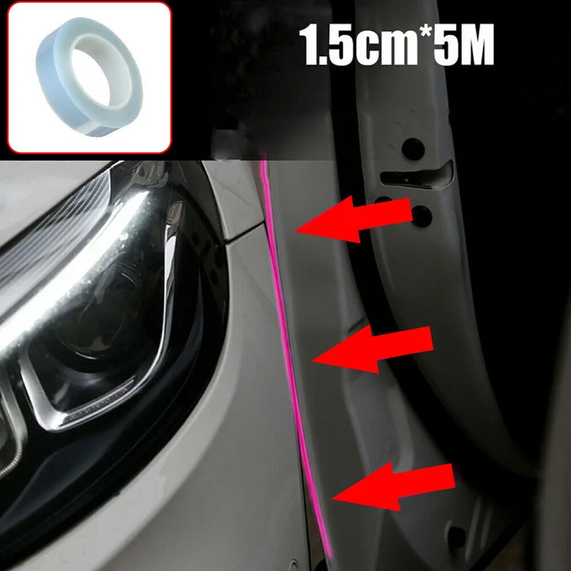 1 Roll Universal Car Clear Door Bumper Hood Edge Protector Sticker Strip PVC Film Guard Film Scratch Sticker 1.5cm*5M
1 Roll Universal Car Clear Door Bumper Hood Edge Protector Sticker Strip PVC Film Guard Film Scratch Sticker 1.5cm*5M