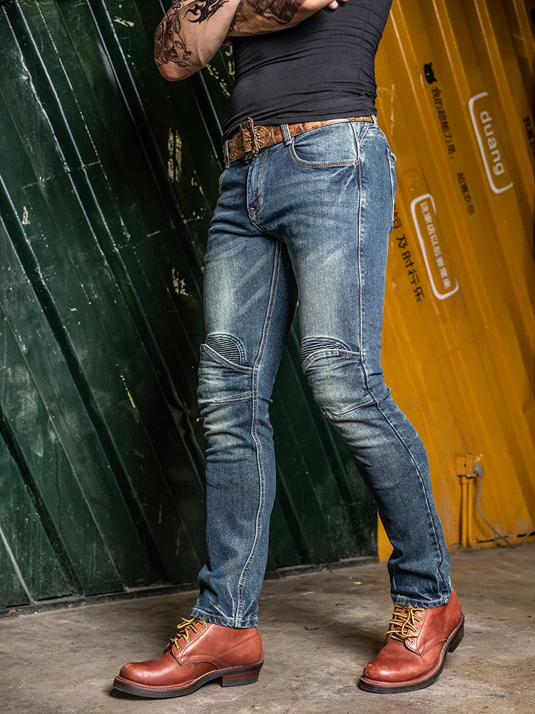 Spring Autumn Blue Men Motorcycle Jeans Casual Outdoor Riding Scooter Motorbike Motocross Pants Detachable Protective Gear
Spring Autumn Blue Men Motorcycle Jeans Casual Outdoor Riding Scooter Motorbike Motocross Pants Detachable Protective Gear