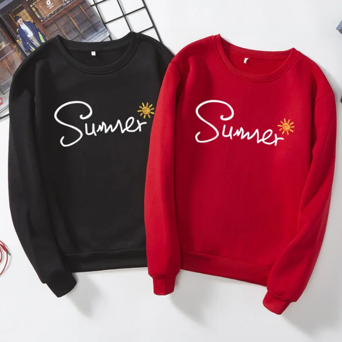 Long Sleeve Clothing Woman Sweatshirt Autumn Winter s Printed Summer Sun Hoodies Fleece
Long Sleeve Clothing Woman Sweatshirt Autumn Winter s Printed Summer Sun Hoodies Fleece