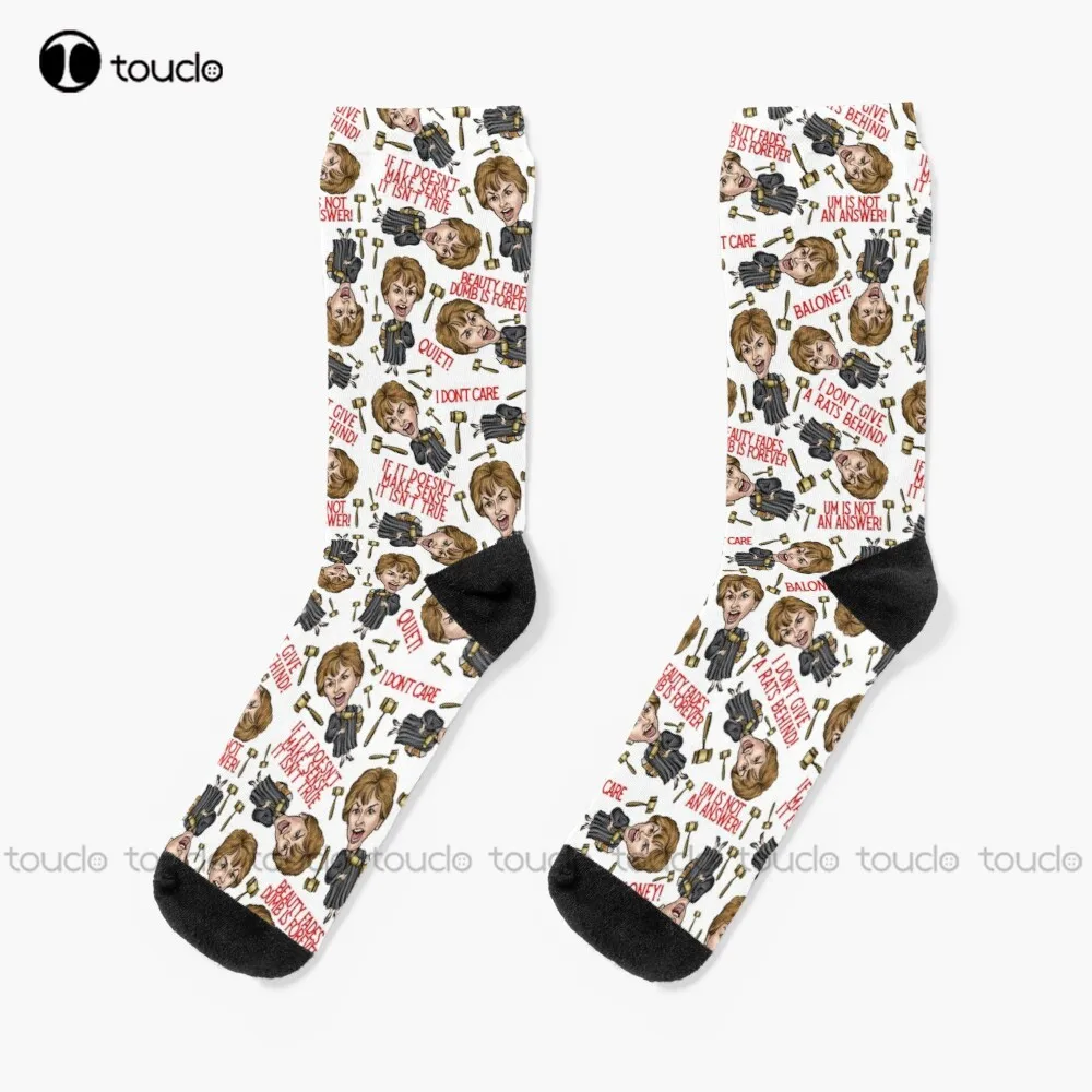 New Judge Judy Print Socks Men Athletic Socks Personalized Custom Unisex Adult Socks Teen Socks Halloween Christmas Gift
New Judge Judy Print Socks Men Athletic Socks Personalized Custom Unisex Adult Socks Teen Socks Halloween Christmas Gift