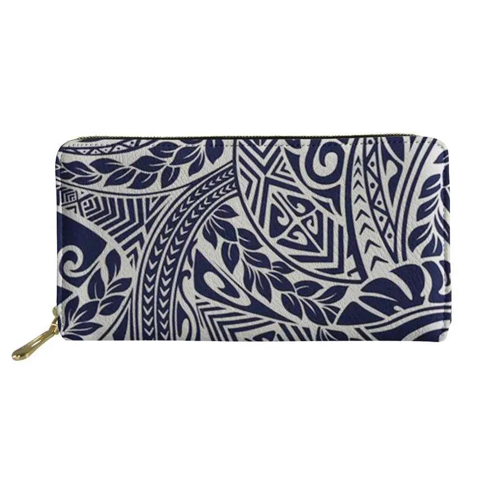 HYCOOL-PU Leather Zipper Purse for Women Luxury Branded Wallet Polynesian Traditional Tribal Pattern Cute Fall Winter
HYCOOL-PU Leather Zipper Purse for Women Luxury Branded Wallet Polynesian Traditional Tribal Pattern Cute Fall Winter