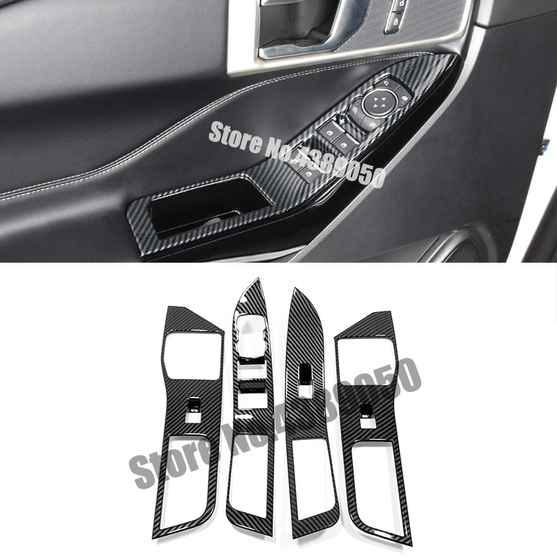 For Ford Explorer 2020 2021 LHD Accessories ABS Carbon fiber Car Window Switch Cover Window Control Panel Trim Car styling 4pcs
For Ford Explorer 2020 2021 LHD Accessories ABS Carbon fiber Car Window Switch Cover Window Control Panel Trim Car styling 4pcs