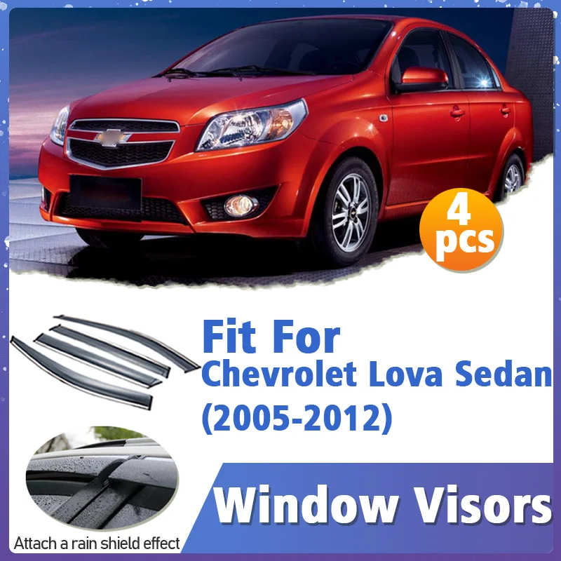 Window Visor Guard for Chevrolet Lova Sedan 2005-2012 Cover Trim Awnings Shelters Protection Sun Rain Deflector Accessories
Window Visor Guard for Chevrolet Lova Sedan 2005-2012 Cover Trim Awnings Shelters Protection Sun Rain Deflector Accessories