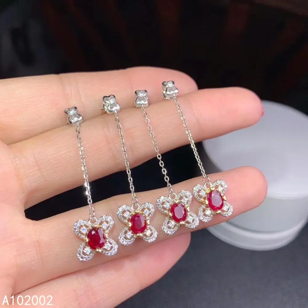 KJJEAXCMY fine jewelry natural Ruby 925 sterling silver women gemstone earrings support test lovely
KJJEAXCMY fine jewelry natural Ruby 925 sterling silver women gemstone earrings support test lovely