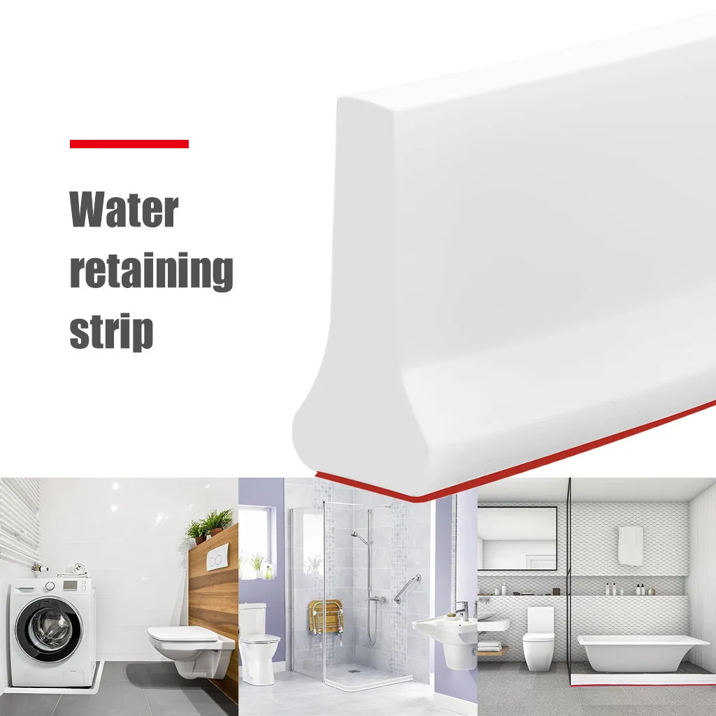Bathroom Water Stopper Flood Barrier Rubber Dam Silicone Water Blocker Water Barrier Floor Partition Strips Dropshiping
Bathroom Water Stopper Flood Barrier Rubber Dam Silicone Water Blocker Water Barrier Floor Partition Strips Dropshiping